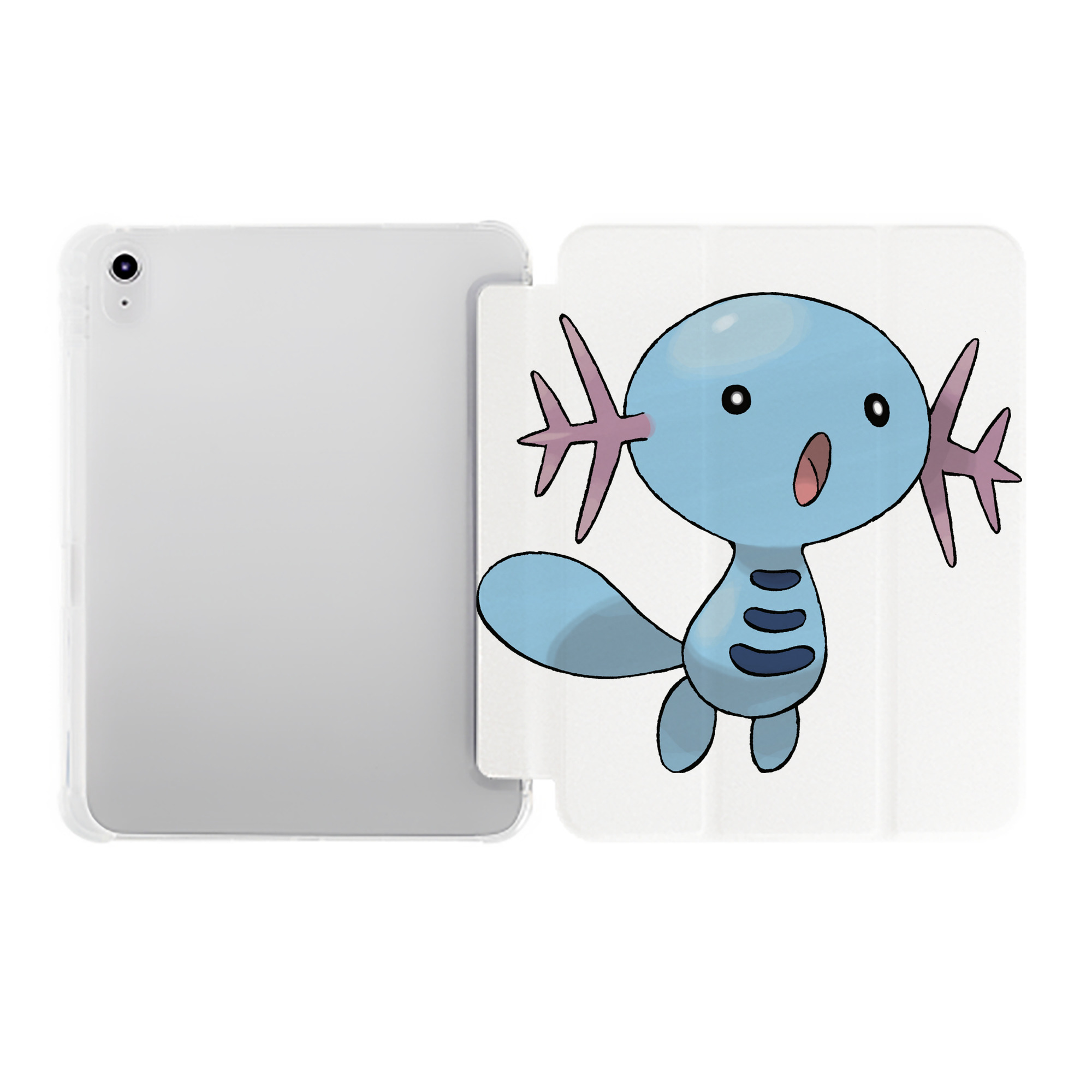（画像用） ポケットモンスター Pokémon IPad ケース ペン収納付き 三つ折りスタンド PUレザー×シリコン 対応機種9.5/10.5/10.9インチ